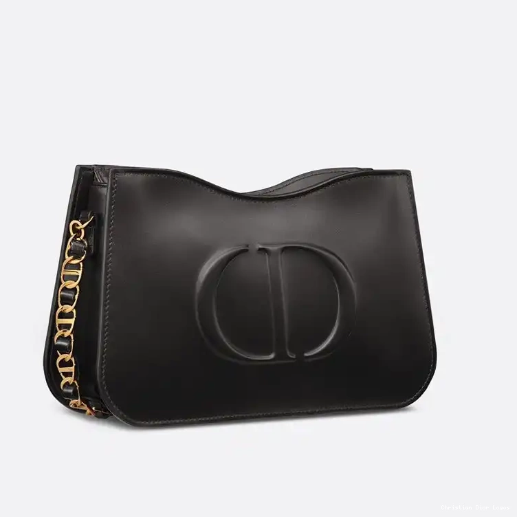 Cheap Calfskin Hobo Mini Dior Signature CD Bag Black 0503 Luxury